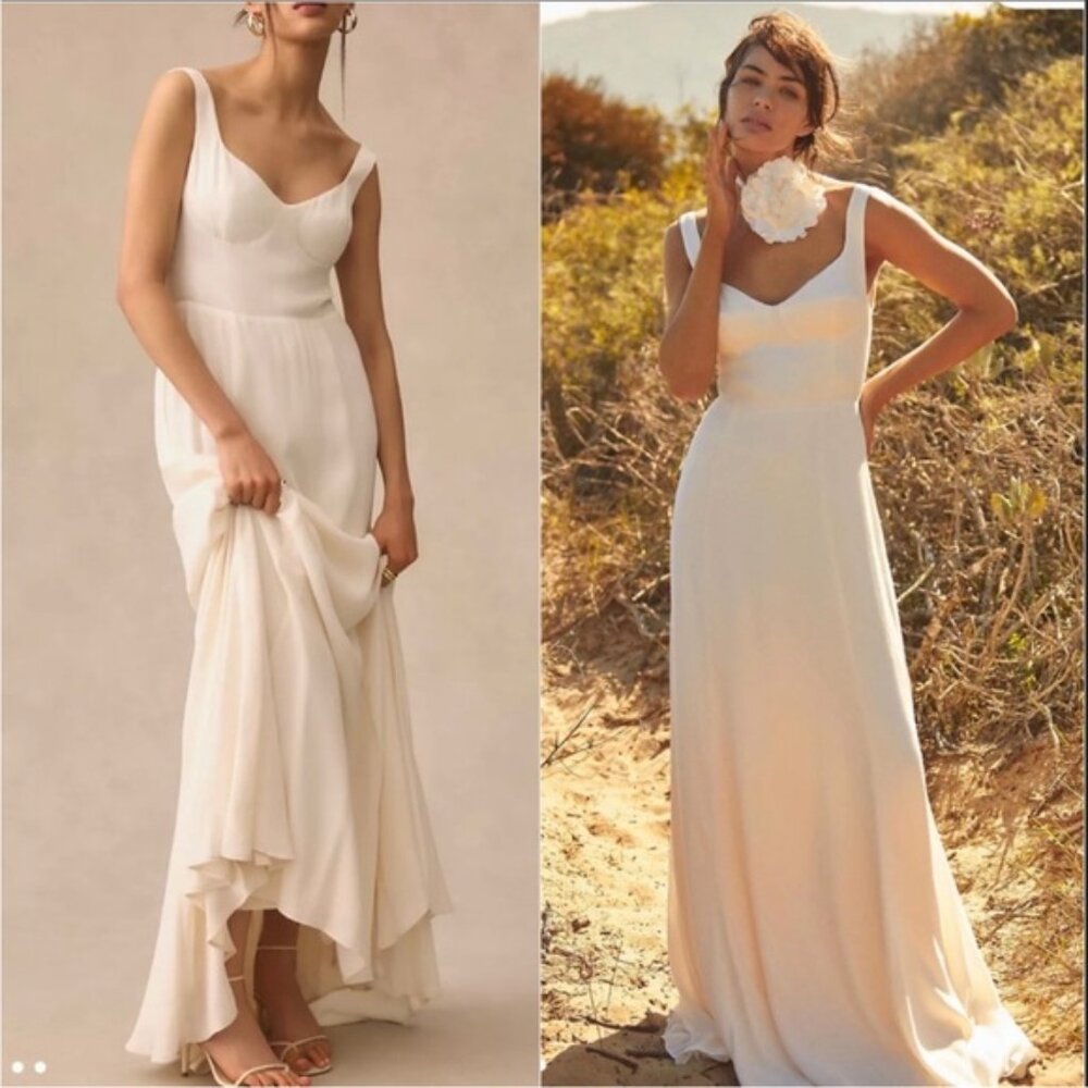 Reformation Ivory Maxi Dress